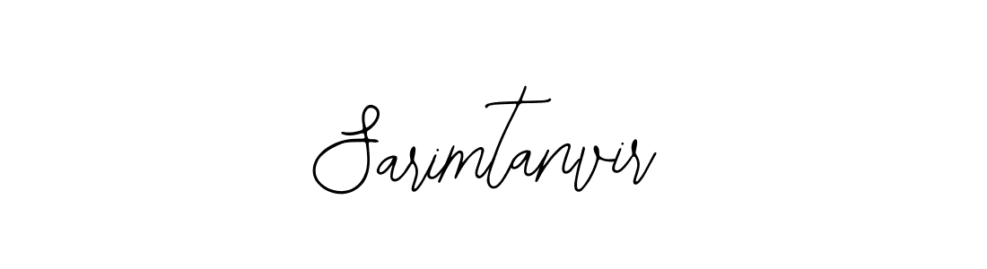 You should practise on your own different ways (Bearetta-2O07w) to write your name (Sarimtanvir) in signature. don't let someone else do it for you. Sarimtanvir signature style 12 images and pictures png