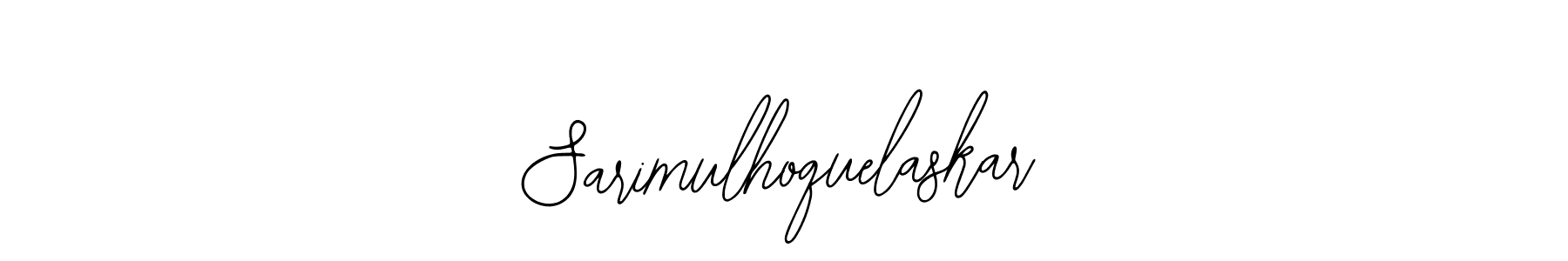 It looks lik you need a new signature style for name Sarimulhoquelaskar. Design unique handwritten (Bearetta-2O07w) signature with our free signature maker in just a few clicks. Sarimulhoquelaskar signature style 12 images and pictures png