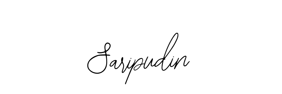 You should practise on your own different ways (Bearetta-2O07w) to write your name (Saripudin) in signature. don't let someone else do it for you. Saripudin signature style 12 images and pictures png