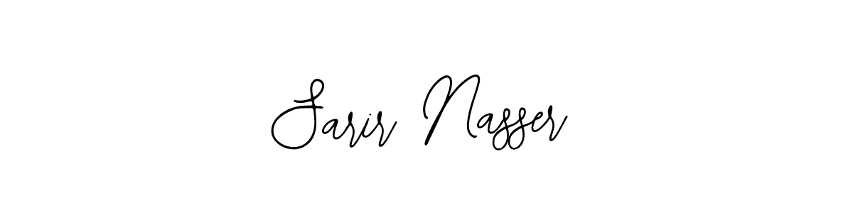 Also You can easily find your signature by using the search form. We will create Sarir Nasser name handwritten signature images for you free of cost using Bearetta-2O07w sign style. Sarir Nasser signature style 12 images and pictures png