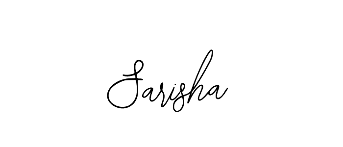 You should practise on your own different ways (Bearetta-2O07w) to write your name (Sarisha) in signature. don't let someone else do it for you. Sarisha signature style 12 images and pictures png