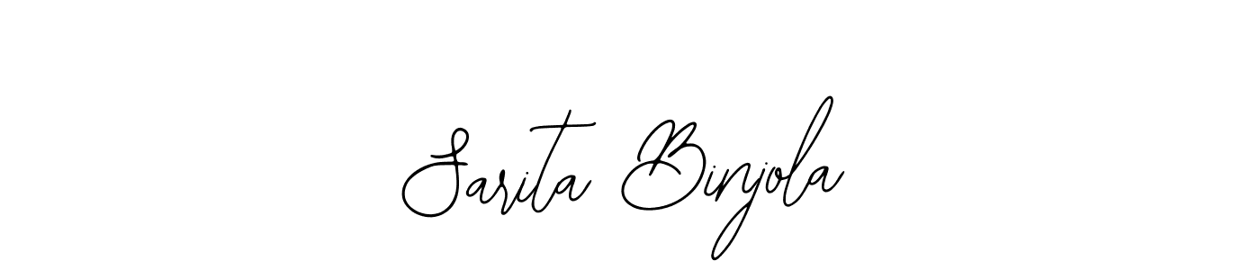 Also we have Sarita Binjola name is the best signature style. Create professional handwritten signature collection using Bearetta-2O07w autograph style. Sarita Binjola signature style 12 images and pictures png