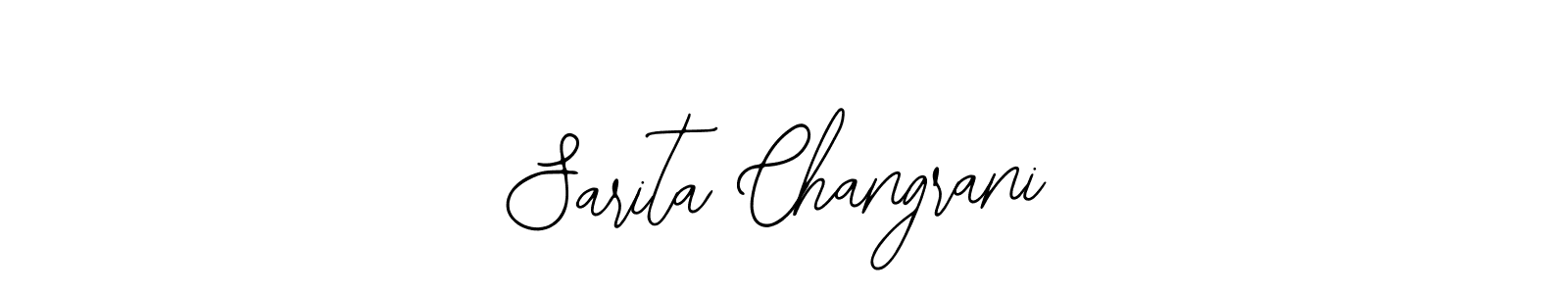Make a beautiful signature design for name Sarita Changrani. With this signature (Bearetta-2O07w) style, you can create a handwritten signature for free. Sarita Changrani signature style 12 images and pictures png