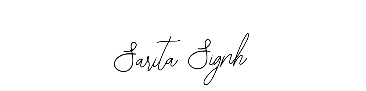 Create a beautiful signature design for name Sarita Signh. With this signature (Bearetta-2O07w) fonts, you can make a handwritten signature for free. Sarita Signh signature style 12 images and pictures png