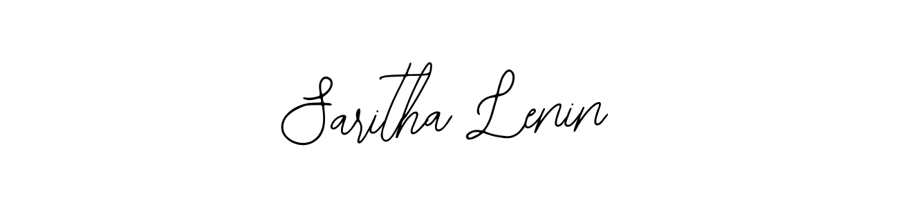 Create a beautiful signature design for name Saritha Lenin. With this signature (Bearetta-2O07w) fonts, you can make a handwritten signature for free. Saritha Lenin signature style 12 images and pictures png