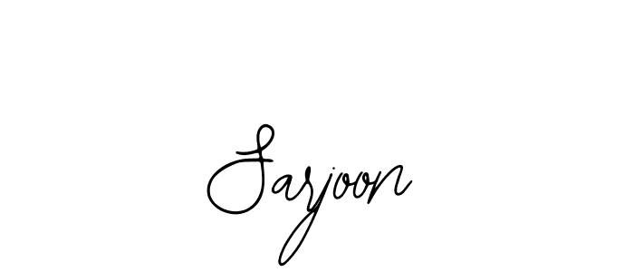 Bearetta-2O07w is a professional signature style that is perfect for those who want to add a touch of class to their signature. It is also a great choice for those who want to make their signature more unique. Get Sarjoon name to fancy signature for free. Sarjoon signature style 12 images and pictures png