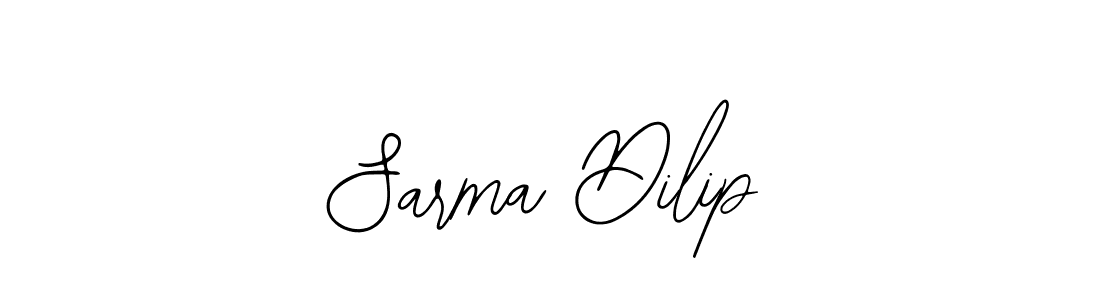 How to make Sarma Dilip signature? Bearetta-2O07w is a professional autograph style. Create handwritten signature for Sarma Dilip name. Sarma Dilip signature style 12 images and pictures png