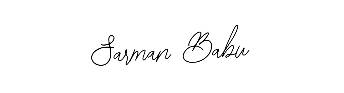 How to Draw Sarman Babu signature style? Bearetta-2O07w is a latest design signature styles for name Sarman Babu. Sarman Babu signature style 12 images and pictures png
