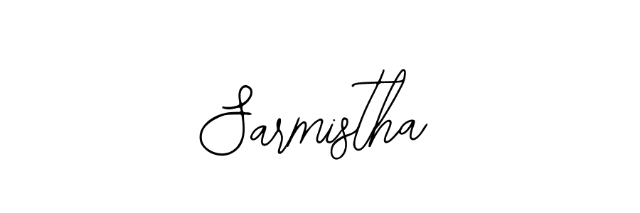 You should practise on your own different ways (Bearetta-2O07w) to write your name (Sarmistha) in signature. don't let someone else do it for you. Sarmistha signature style 12 images and pictures png