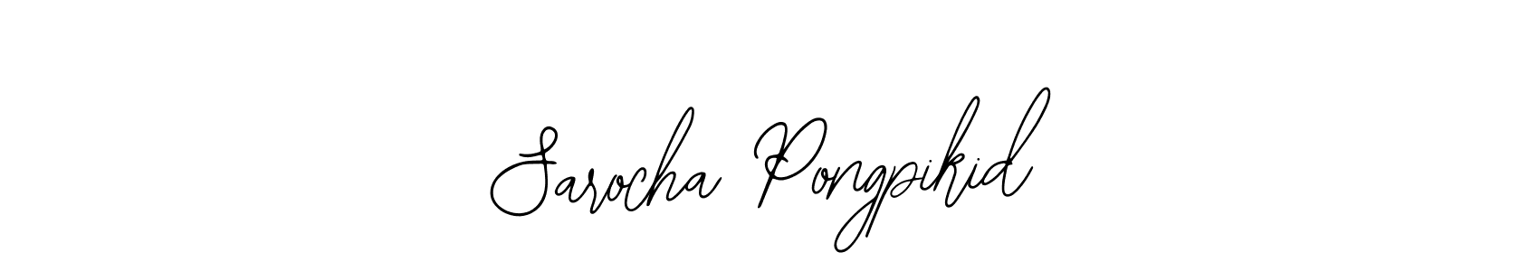 Make a beautiful signature design for name Sarocha Pongpikid. With this signature (Bearetta-2O07w) style, you can create a handwritten signature for free. Sarocha Pongpikid signature style 12 images and pictures png