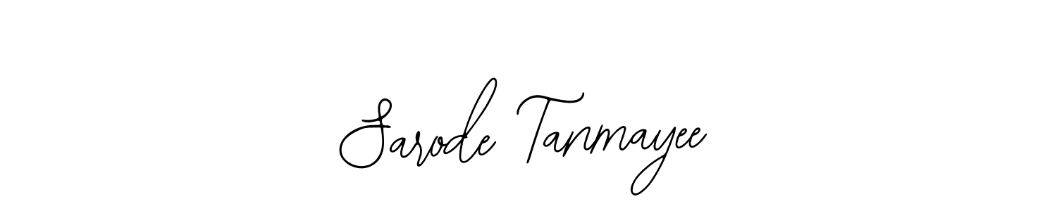 Design your own signature with our free online signature maker. With this signature software, you can create a handwritten (Bearetta-2O07w) signature for name Sarode Tanmayee. Sarode Tanmayee signature style 12 images and pictures png
