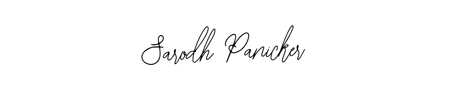 The best way (Bearetta-2O07w) to make a short signature is to pick only two or three words in your name. The name Sarodh Panicker include a total of six letters. For converting this name. Sarodh Panicker signature style 12 images and pictures png