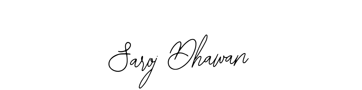 This is the best signature style for the Saroj Dhawan name. Also you like these signature font (Bearetta-2O07w). Mix name signature. Saroj Dhawan signature style 12 images and pictures png