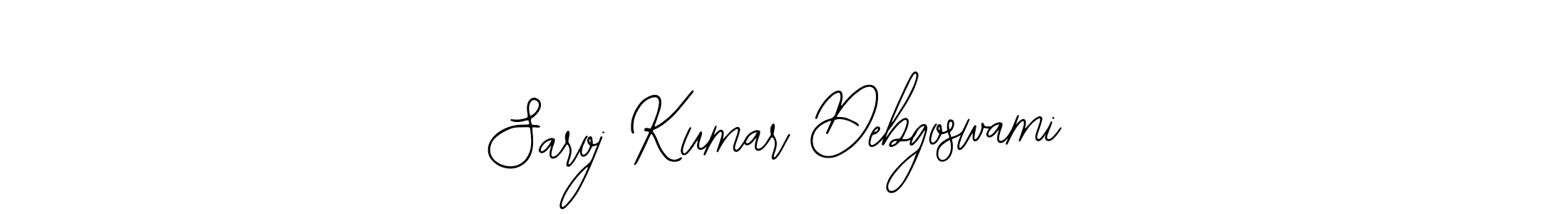The best way (Bearetta-2O07w) to make a short signature is to pick only two or three words in your name. The name Saroj Kumar Debgoswami include a total of six letters. For converting this name. Saroj Kumar Debgoswami signature style 12 images and pictures png
