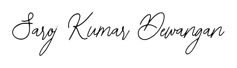 Also You can easily find your signature by using the search form. We will create Saroj Kumar Dewangan name handwritten signature images for you free of cost using Bearetta-2O07w sign style. Saroj Kumar Dewangan signature style 12 images and pictures png