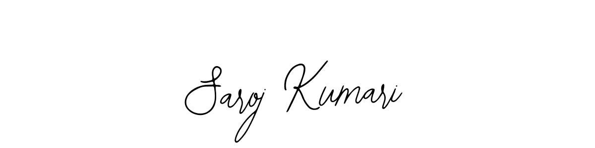 Bearetta-2O07w is a professional signature style that is perfect for those who want to add a touch of class to their signature. It is also a great choice for those who want to make their signature more unique. Get Saroj Kumari name to fancy signature for free. Saroj Kumari signature style 12 images and pictures png