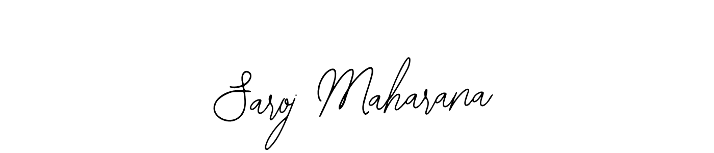 How to make Saroj Maharana signature? Bearetta-2O07w is a professional autograph style. Create handwritten signature for Saroj Maharana name. Saroj Maharana signature style 12 images and pictures png