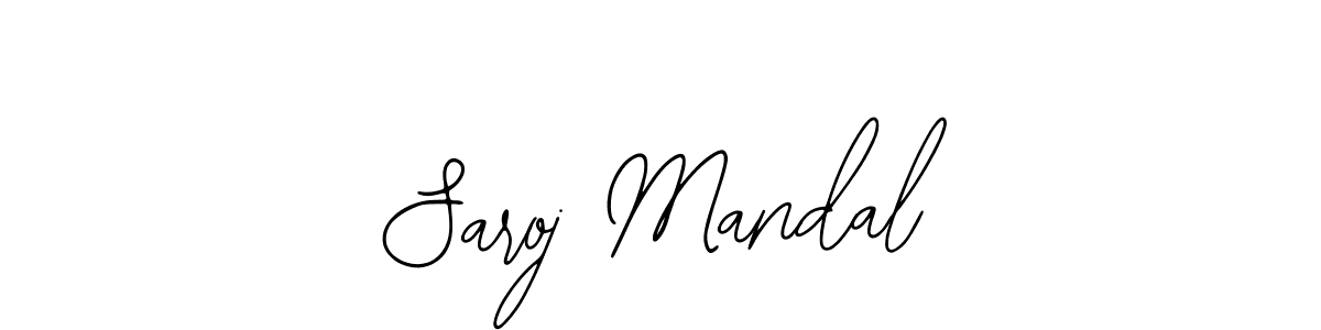 Also You can easily find your signature by using the search form. We will create Saroj Mandal name handwritten signature images for you free of cost using Bearetta-2O07w sign style. Saroj Mandal signature style 12 images and pictures png