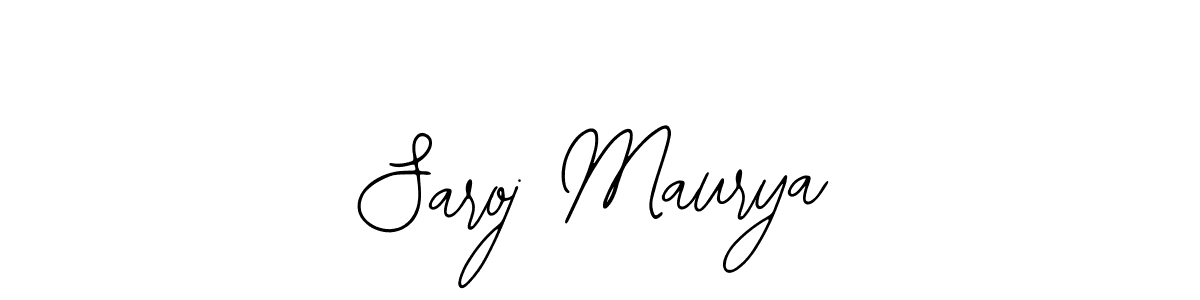 This is the best signature style for the Saroj Maurya name. Also you like these signature font (Bearetta-2O07w). Mix name signature. Saroj Maurya signature style 12 images and pictures png