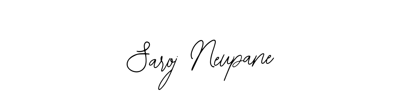 Bearetta-2O07w is a professional signature style that is perfect for those who want to add a touch of class to their signature. It is also a great choice for those who want to make their signature more unique. Get Saroj Neupane name to fancy signature for free. Saroj Neupane signature style 12 images and pictures png