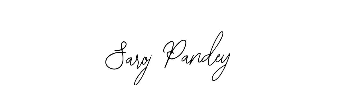 Create a beautiful signature design for name Saroj Pandey. With this signature (Bearetta-2O07w) fonts, you can make a handwritten signature for free. Saroj Pandey signature style 12 images and pictures png