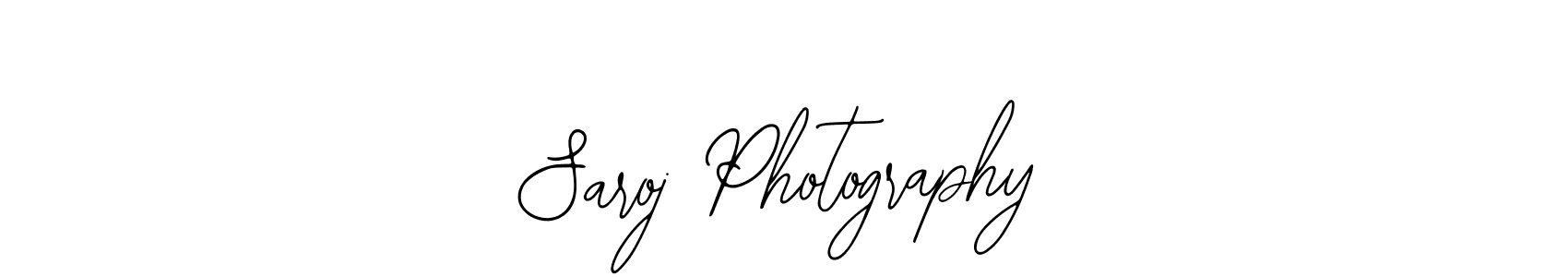 Saroj Photography stylish signature style. Best Handwritten Sign (Bearetta-2O07w) for my name. Handwritten Signature Collection Ideas for my name Saroj Photography. Saroj Photography signature style 12 images and pictures png
