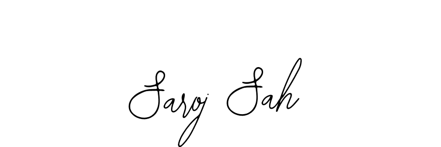 Make a beautiful signature design for name Saroj Sah. With this signature (Bearetta-2O07w) style, you can create a handwritten signature for free. Saroj Sah signature style 12 images and pictures png