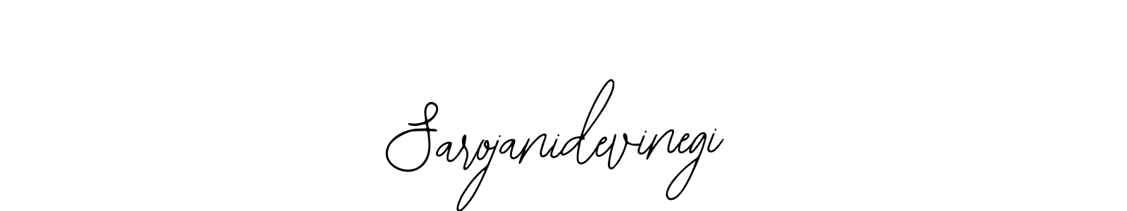 The best way (Bearetta-2O07w) to make a short signature is to pick only two or three words in your name. The name Sarojanidevinegi include a total of six letters. For converting this name. Sarojanidevinegi signature style 12 images and pictures png