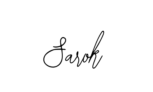 Make a beautiful signature design for name Sarok. With this signature (Bearetta-2O07w) style, you can create a handwritten signature for free. Sarok signature style 12 images and pictures png