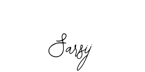 You can use this online signature creator to create a handwritten signature for the name Sarsij. This is the best online autograph maker. Sarsij signature style 12 images and pictures png