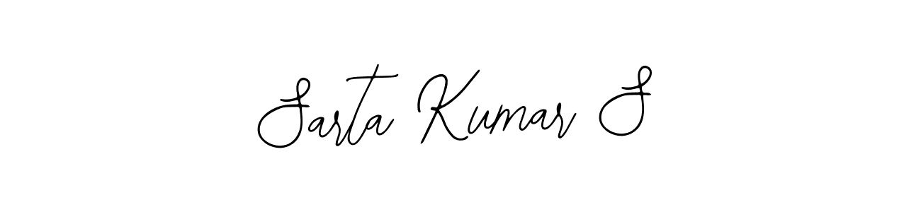 Use a signature maker to create a handwritten signature online. With this signature software, you can design (Bearetta-2O07w) your own signature for name Sarta Kumar S. Sarta Kumar S signature style 12 images and pictures png