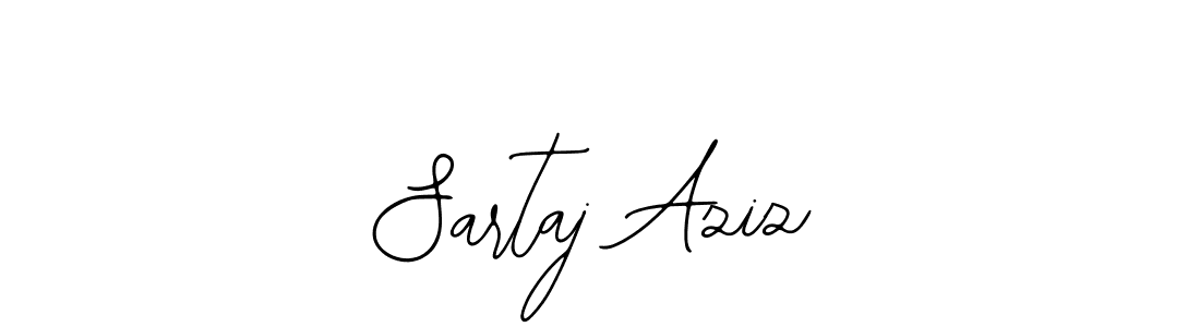 How to make Sartaj Aziz name signature. Use Bearetta-2O07w style for creating short signs online. This is the latest handwritten sign. Sartaj Aziz signature style 12 images and pictures png