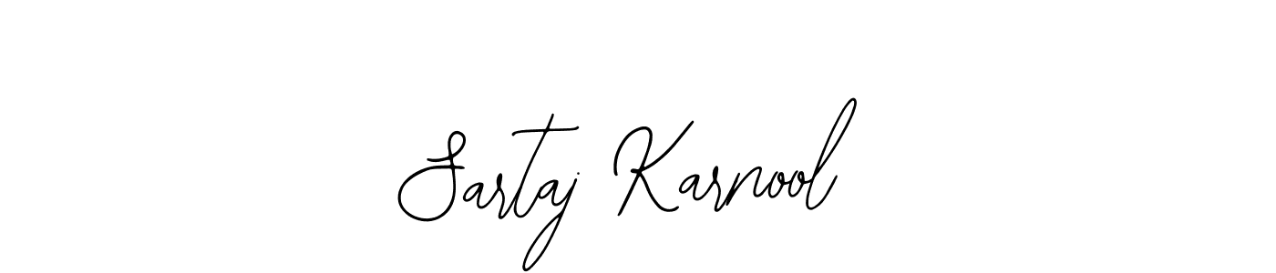 Also You can easily find your signature by using the search form. We will create Sartaj Karnool name handwritten signature images for you free of cost using Bearetta-2O07w sign style. Sartaj Karnool signature style 12 images and pictures png