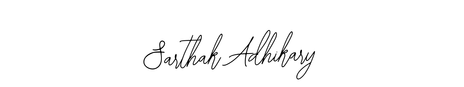 Make a beautiful signature design for name Sarthak Adhikary. Use this online signature maker to create a handwritten signature for free. Sarthak Adhikary signature style 12 images and pictures png