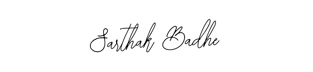 This is the best signature style for the Sarthak Badhe name. Also you like these signature font (Bearetta-2O07w). Mix name signature. Sarthak Badhe signature style 12 images and pictures png