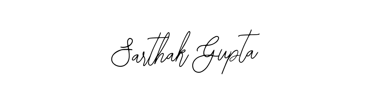 Create a beautiful signature design for name Sarthak Gupta. With this signature (Bearetta-2O07w) fonts, you can make a handwritten signature for free. Sarthak Gupta signature style 12 images and pictures png