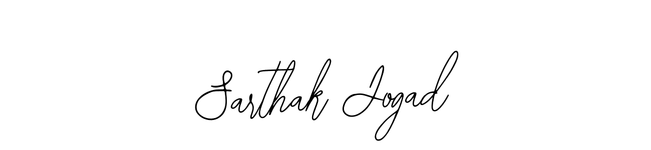 Once you've used our free online signature maker to create your best signature Bearetta-2O07w style, it's time to enjoy all of the benefits that Sarthak Jogad name signing documents. Sarthak Jogad signature style 12 images and pictures png