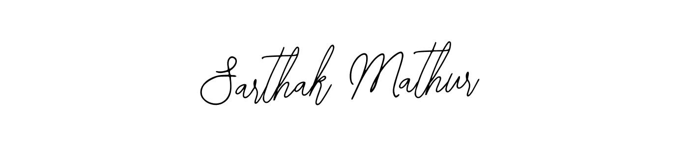 Similarly Bearetta-2O07w is the best handwritten signature design. Signature creator online .You can use it as an online autograph creator for name Sarthak Mathur. Sarthak Mathur signature style 12 images and pictures png