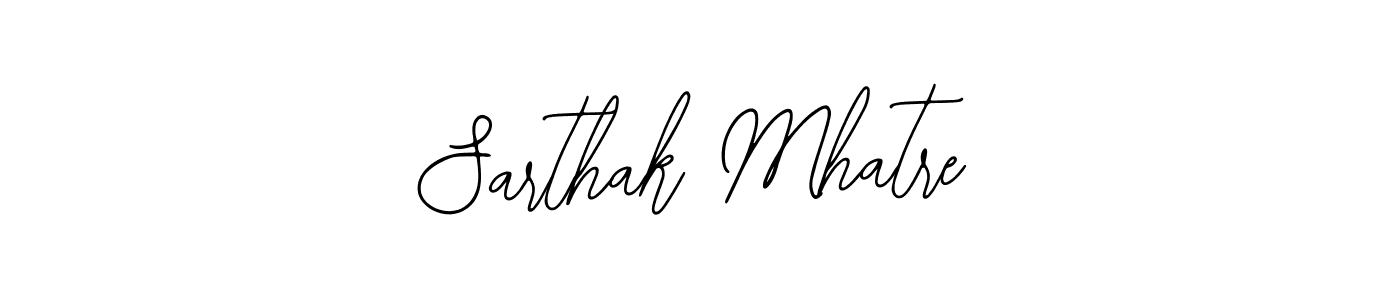 Sarthak Mhatre stylish signature style. Best Handwritten Sign (Bearetta-2O07w) for my name. Handwritten Signature Collection Ideas for my name Sarthak Mhatre. Sarthak Mhatre signature style 12 images and pictures png