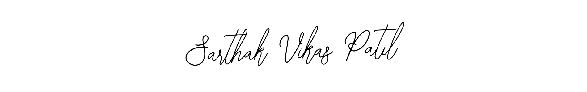 Design your own signature with our free online signature maker. With this signature software, you can create a handwritten (Bearetta-2O07w) signature for name Sarthak Vikas Patil. Sarthak Vikas Patil signature style 12 images and pictures png