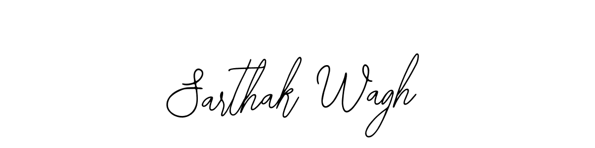 How to Draw Sarthak Wagh signature style? Bearetta-2O07w is a latest design signature styles for name Sarthak Wagh. Sarthak Wagh signature style 12 images and pictures png
