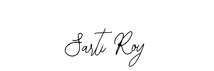 The best way (Bearetta-2O07w) to make a short signature is to pick only two or three words in your name. The name Sarti Roy include a total of six letters. For converting this name. Sarti Roy signature style 12 images and pictures png