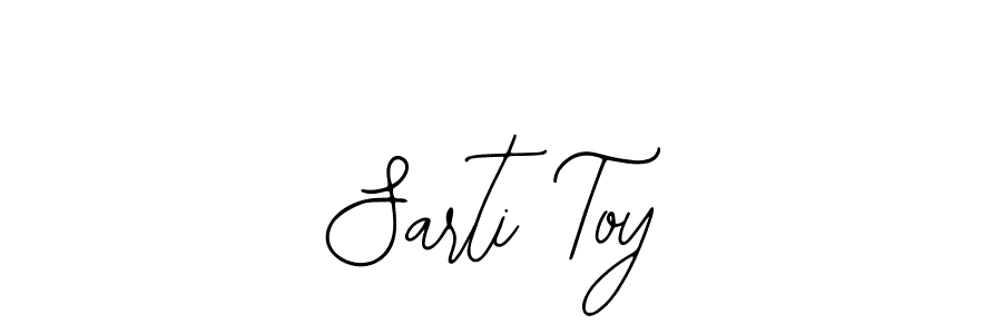 You should practise on your own different ways (Bearetta-2O07w) to write your name (Sarti Toy) in signature. don't let someone else do it for you. Sarti Toy signature style 12 images and pictures png