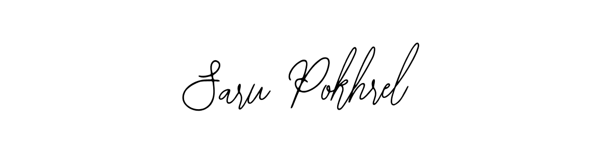 Best and Professional Signature Style for Saru Pokhrel. Bearetta-2O07w Best Signature Style Collection. Saru Pokhrel signature style 12 images and pictures png