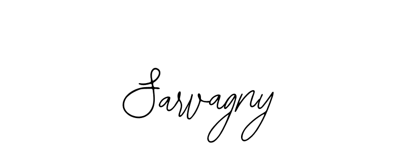 Make a beautiful signature design for name Sarvagny. Use this online signature maker to create a handwritten signature for free. Sarvagny signature style 12 images and pictures png