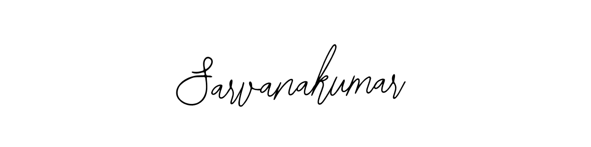 How to make Sarvanakumar name signature. Use Bearetta-2O07w style for creating short signs online. This is the latest handwritten sign. Sarvanakumar signature style 12 images and pictures png