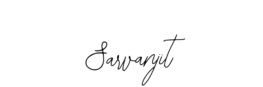 Use a signature maker to create a handwritten signature online. With this signature software, you can design (Bearetta-2O07w) your own signature for name Sarvanjit. Sarvanjit signature style 12 images and pictures png