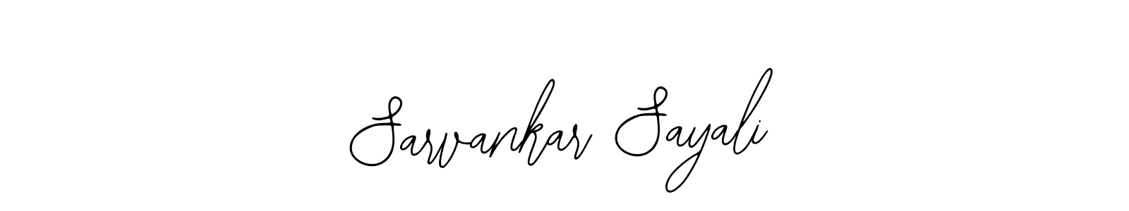 Make a beautiful signature design for name Sarvankar Sayali. Use this online signature maker to create a handwritten signature for free. Sarvankar Sayali signature style 12 images and pictures png