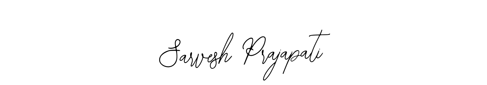 Also You can easily find your signature by using the search form. We will create Sarvesh Prajapati name handwritten signature images for you free of cost using Bearetta-2O07w sign style. Sarvesh Prajapati signature style 12 images and pictures png