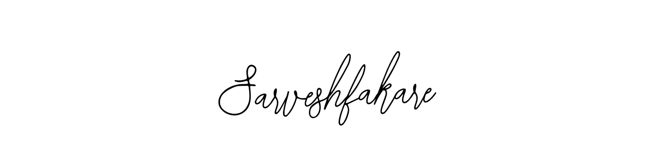 Use a signature maker to create a handwritten signature online. With this signature software, you can design (Bearetta-2O07w) your own signature for name Sarveshfakare. Sarveshfakare signature style 12 images and pictures png